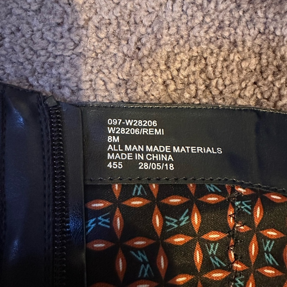 White Mountain Black and Brown Heeled Boots